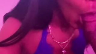 Ebony MILF Sucks BBC