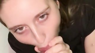 Laney Grey Public Blowjob to Completion at Universal Studios