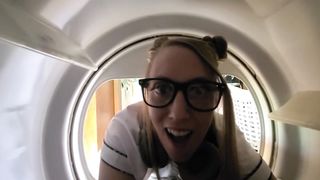 Step Brother Fucks me in a Dryer