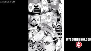 MyDoujinShop - Anime Girl Shows of Her Big Tits Falling Out of a Bikini ~ Almost Transparent UO Denim Fate Grand Order Hentai Comic