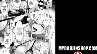 MyDoujinShop - Anime Girl Shows of Her Big Tits Falling Out of a Bikini ~ Almost Transparent UO Denim Fate Grand Order Hentai Comic