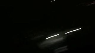 Amateur Blowjob at Night in a Public Place