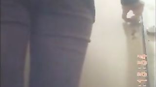 한국포르노 화장실스파이 2탄