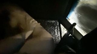 Public Creampie for this College Slut