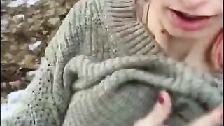 I am an Insatiable Exibitionist Slut Furiously Masturbating in Public