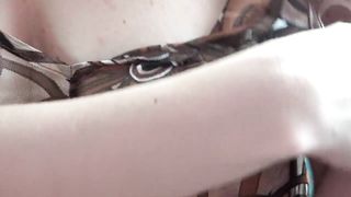 I LIKE TO PLAY WITH MY NIPPLE THROUGH CLOTHES