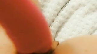 Watching myself in the Mirror while Masturbating