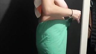 Nice Saggy Tits MILF Nurse getting Dressed