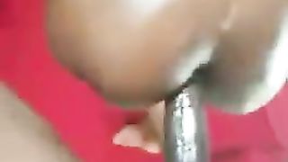 Thick Ebony BBW from Tinder Anal Fucked