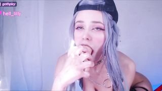 Lilly Pilly Sucks Monster's Dick