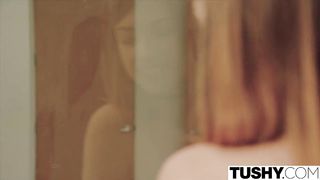 TUSHY Tiny teen gets her ass gaped