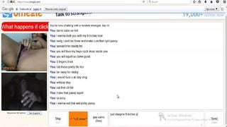 Gorgeous Horny Girl Masturbing and Moaning so Good on Omegle for Big Dick