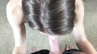 Lily and Cullen POV BlowJob with Facial Finish