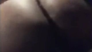 WoodMan Destroys Busty Ebony Teen in Backseat‼️