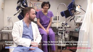 Jackie Banes can't Orgasm but Doctor Lilith Rose is an Expert in Making Girls Cum @ GirlsGoneGynoCom