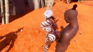 Tribe Orgy 3D Part 1