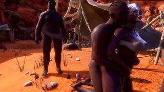 Tribe Orgy 3D Part 1