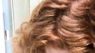 Making myself Cum in a Marshall's Change Room, almost Caught!!