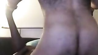 Hairy White Nerd Breeds Black Muscle Jock