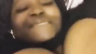 Fuckin my Bitch Missionary with her Big Ass Tits