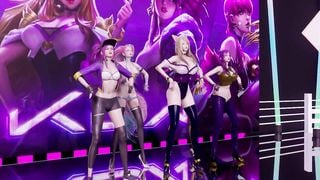 [MMD] Twice- more & more StripVers. Ahri Akali Kaisa Evelynn KDA 3D Erotic Dance 4K UHD 60FPS