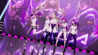 [MMD] Twice- more & more StripVers. Ahri Akali Kaisa Evelynn KDA 3D Erotic Dance 4K UHD 60FPS