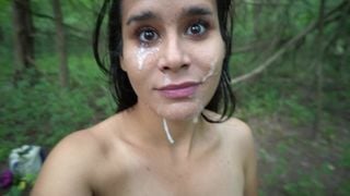 Caught Compilation many Times Strangers Caught us in Public having Risky Sex and Blowjob W/ Cumshot