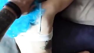 Секс с горячей феей во всех позах , сперма на тело