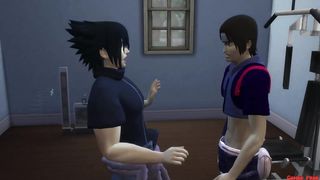 Ino and Sasuke Husband Deceived in Sexual Exercises Wife Fucked in front of her Cuckold Husband Naruto Hentai Netorare