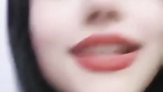 College Girl Making a Video of Stripping herself