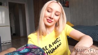 Beautiful Blonde Wanted me to Cum in her Mouth