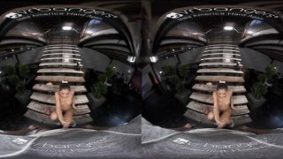 VR BANGERS Skinny Asian Gets her Pussy Tested for Porn Career VR Porn