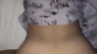 Boyfriend went out so I let his Mate Fuck me with his Big White Cock - POV CUMSHOT