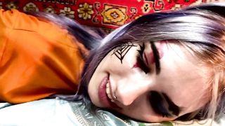 Halloween Night, made me Suck until he Cums