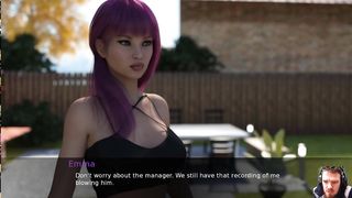 Summer with Mia - Fucking Landlady and Giving Handjob to Landlord