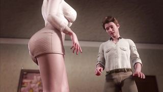 Treasure of Nadia V60113 - Sexy Stepmom Giving Head (1-3)