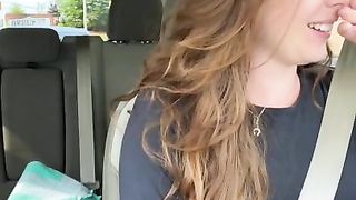 ORGASMIC CAR RIDE LUSH TIME Ft. McDonalds Drive thru (Pt. 4)!!