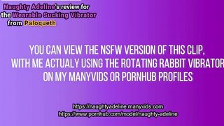 REVIEW: Wearable Sucking Vibrator from Paloqueth (SFW) by Naughty Adeline