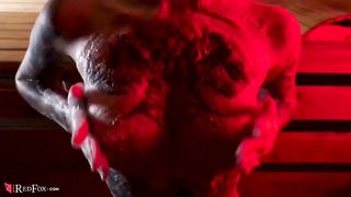 Tattooed Girl Footjob and Handjob Dick Boyfriend in the Bath