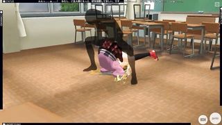 3D HENTAI Gabriel Gets Fucked in the Ass at School