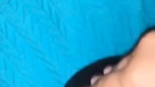 Making myself Cum Quietly on Snapchat