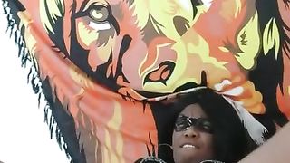 Brazilian BBW Fucks and Squirts on Webcam