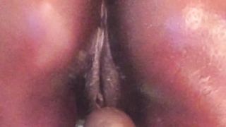 MEGHAN WOOD RIDING DICK EBONY CREAMY PUSSY OILED FAT ASS TWERK