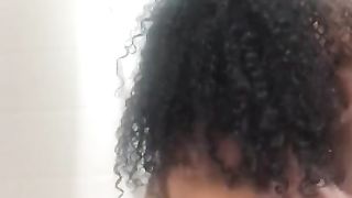 Ebony Lesbian Shower Sex Pt.1