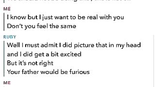 I Text my Stepmom that I want to Fuck her and it Lead to this