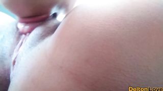 Eating my Girlfriend's Pussy with Big Ass, Real Amateur - Sucking Vagina