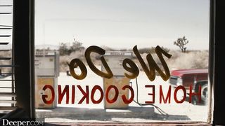 Deeper. Seth & Gabbie Fuck on Car Hood while her BF is away