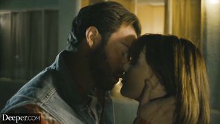 Deeper. Seth & Gabbie Fuck on Car Hood while her BF is away