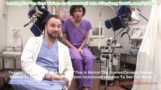 $CLOV Sexy Ebony Teen Jackie Banes Signs up 4 Extensive Orgasm Research by Doctor Tampa & Nurse Rose