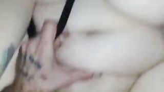 BF Pounds my Brains out with a Gag Ball and Choker